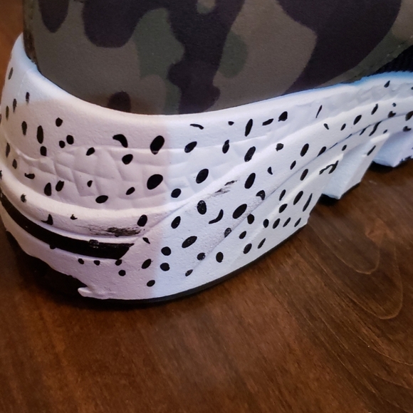 9 camouflage leopard sneakers mix print - Picture 8 of 8